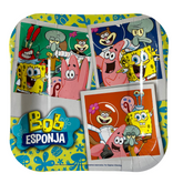 PLATOS BOB ESPONJA X6